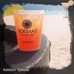 Addison Special cocktail